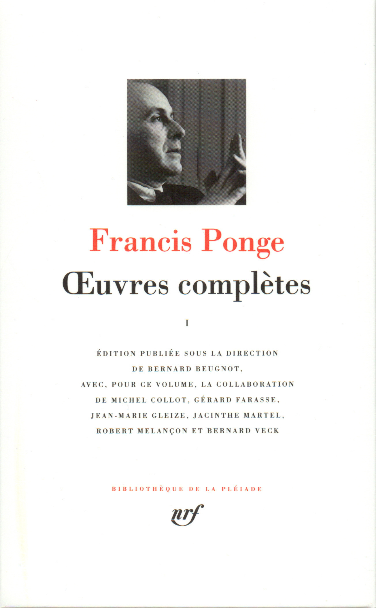 Œuvres complètes (9782070112715-front-cover)
