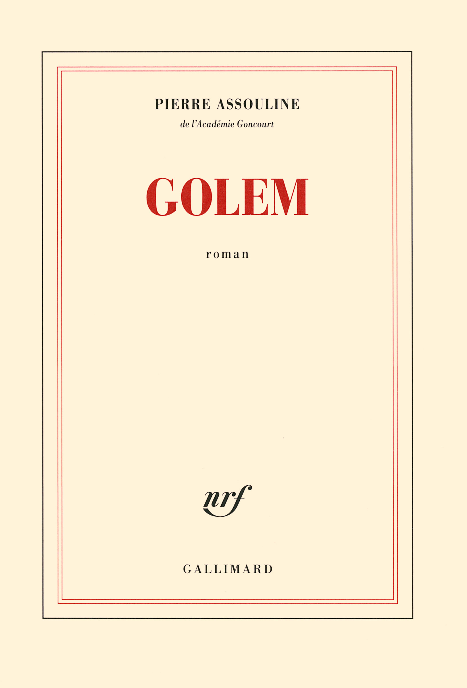 Golem (9782070146185-front-cover)