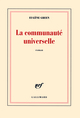 La communauté universelle (9782070133215-front-cover)