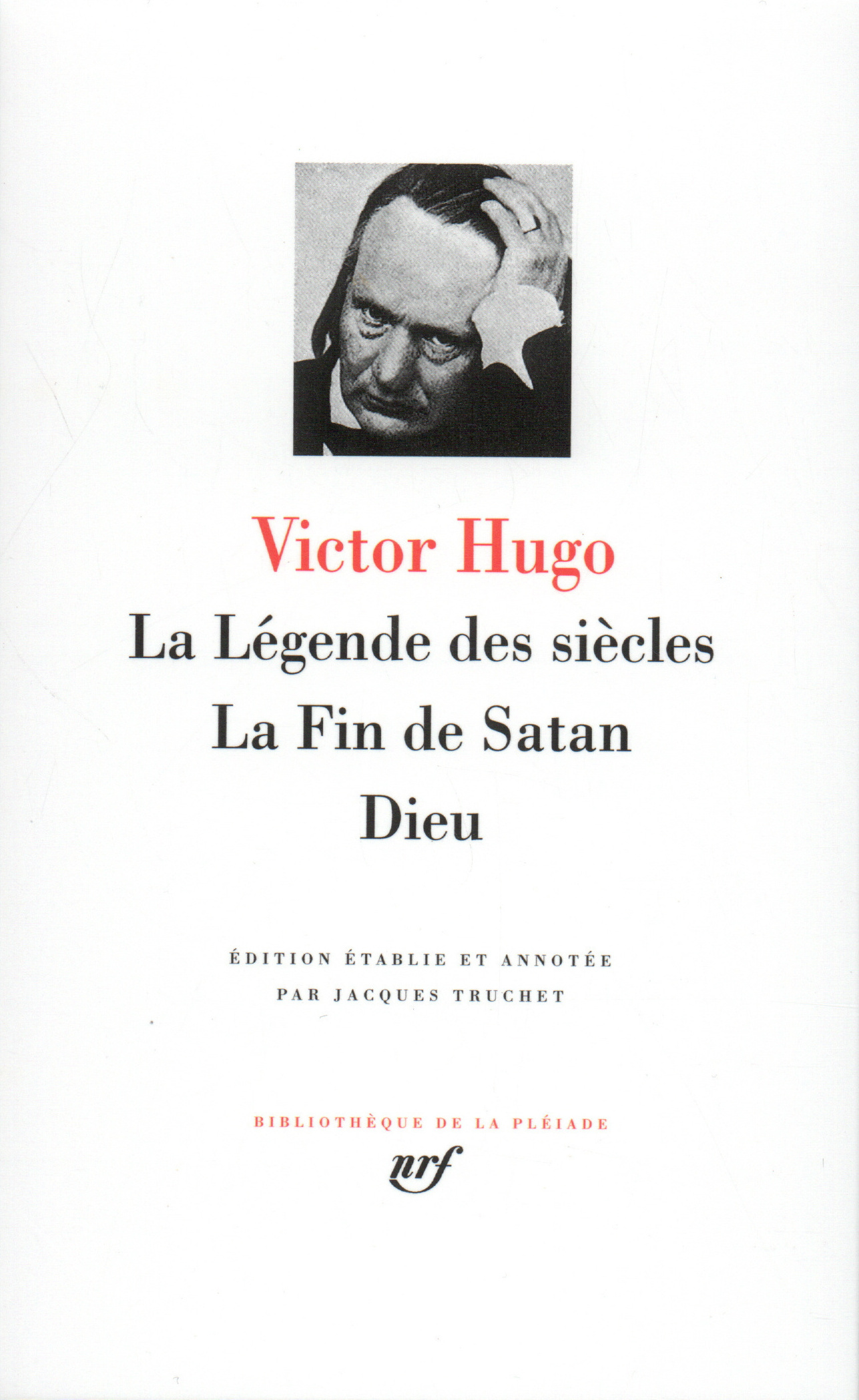 La Légende des siècles - La Fin de Satan - Dieu (9782070102631-front-cover)