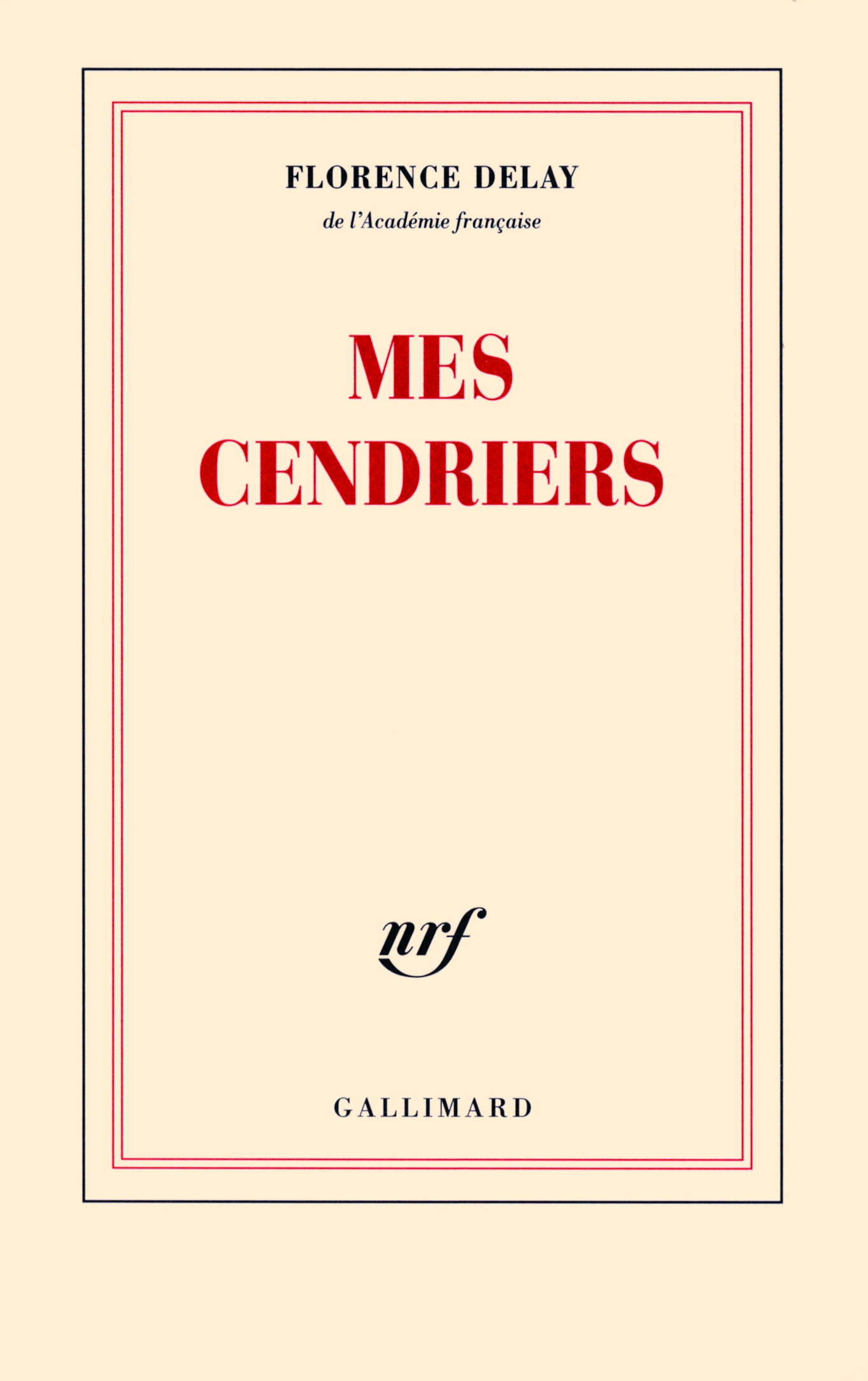 Mes cendriers (9782070125210-front-cover)