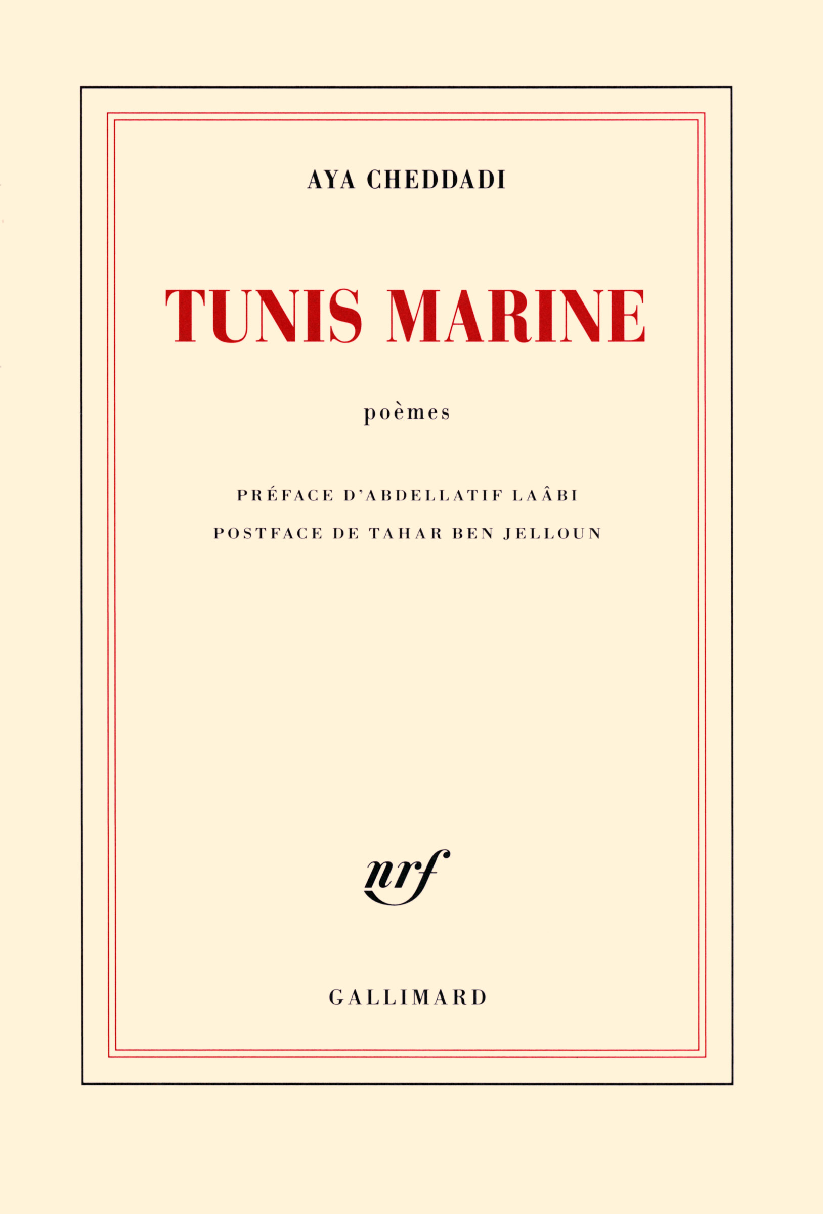 Tunis marine (9782070179183-front-cover)