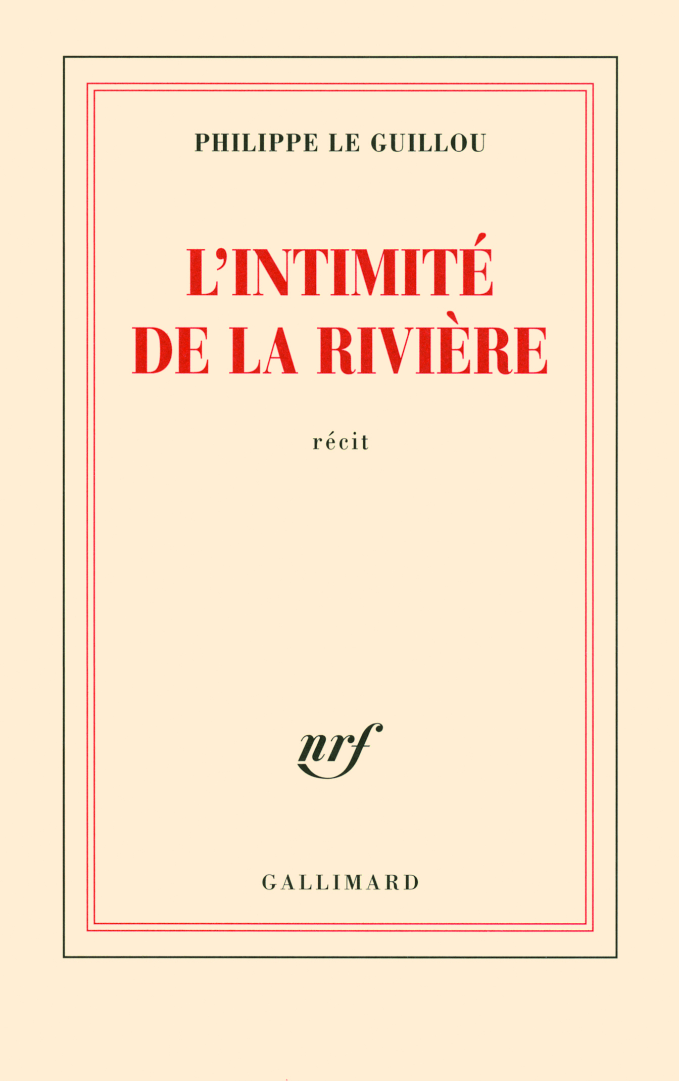 L'intimité de la rivière (9782070132690-front-cover)