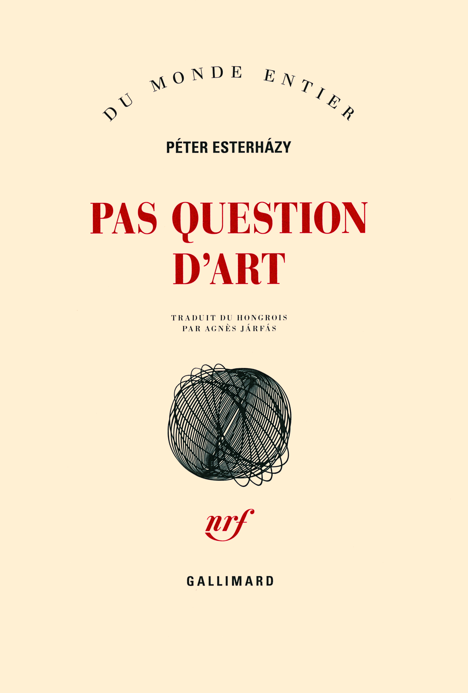 Pas question d'art (9782070127610-front-cover)