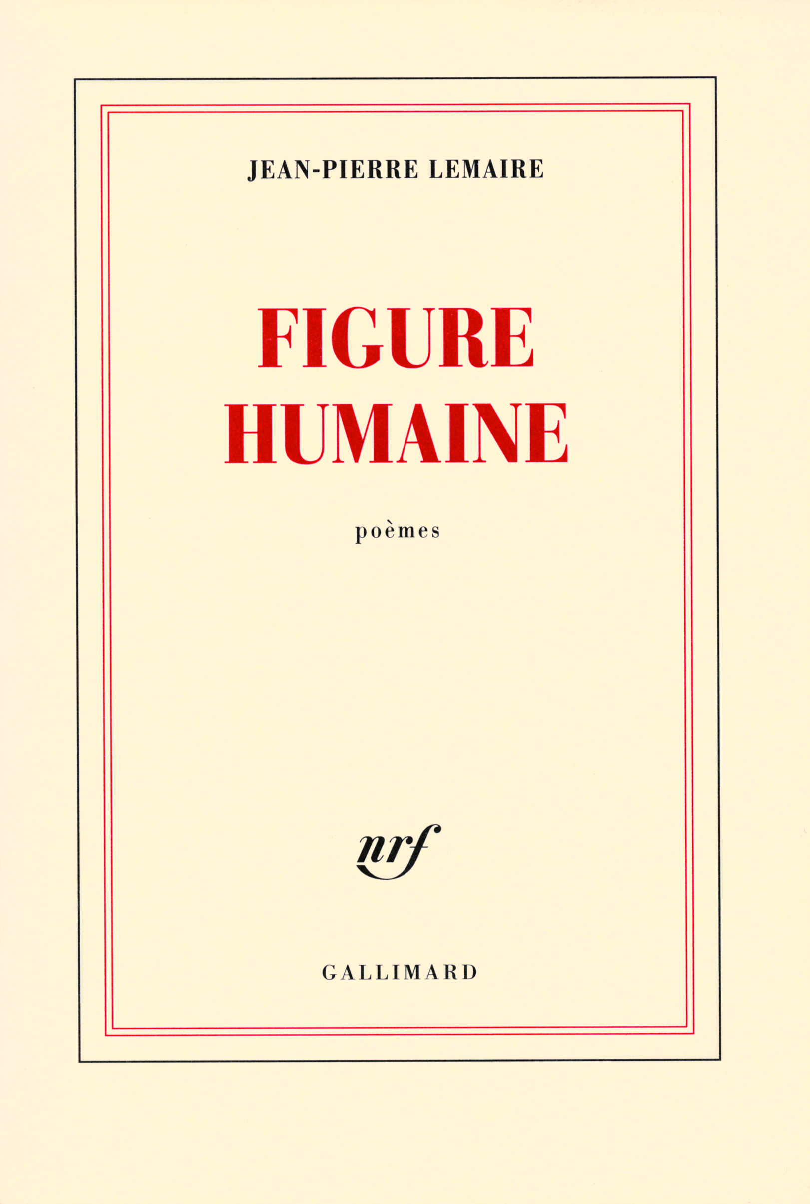 Figure humaine (9782070120499-front-cover)