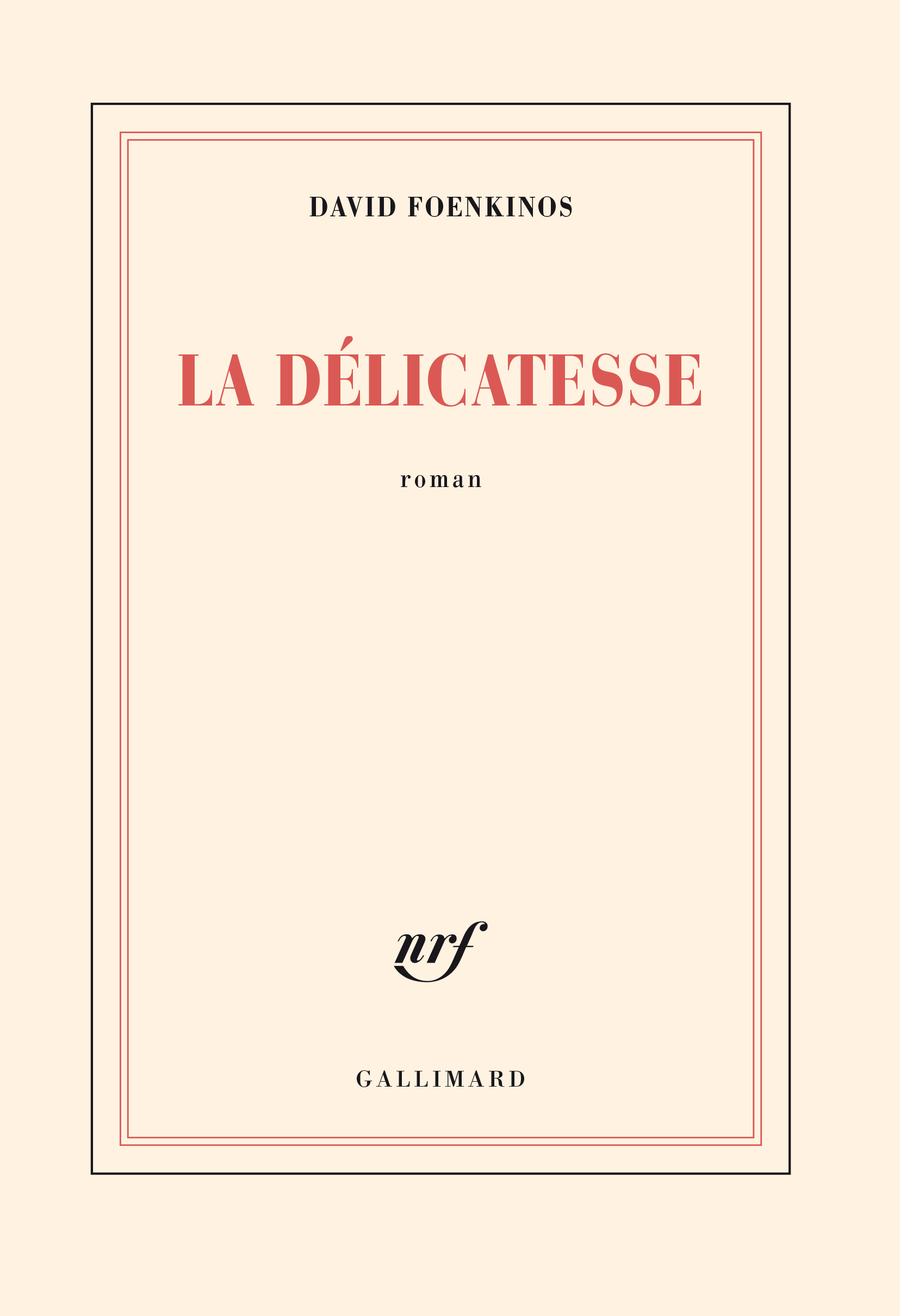 La délicatesse (9782070126415-front-cover)