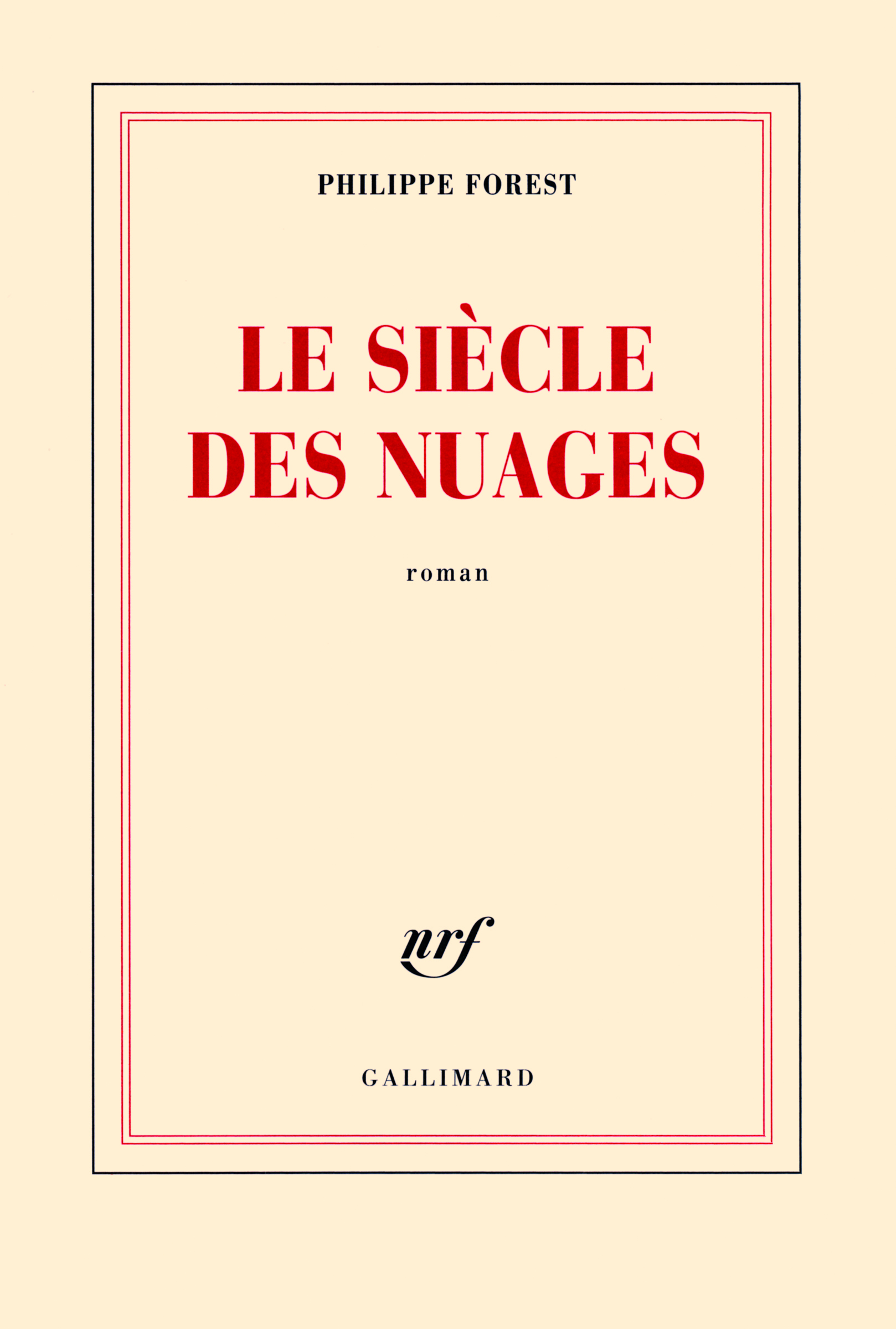 Le siècle des nuages (9782070129867-front-cover)