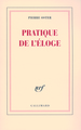 Pratique de l'éloge (9782070123599-front-cover)