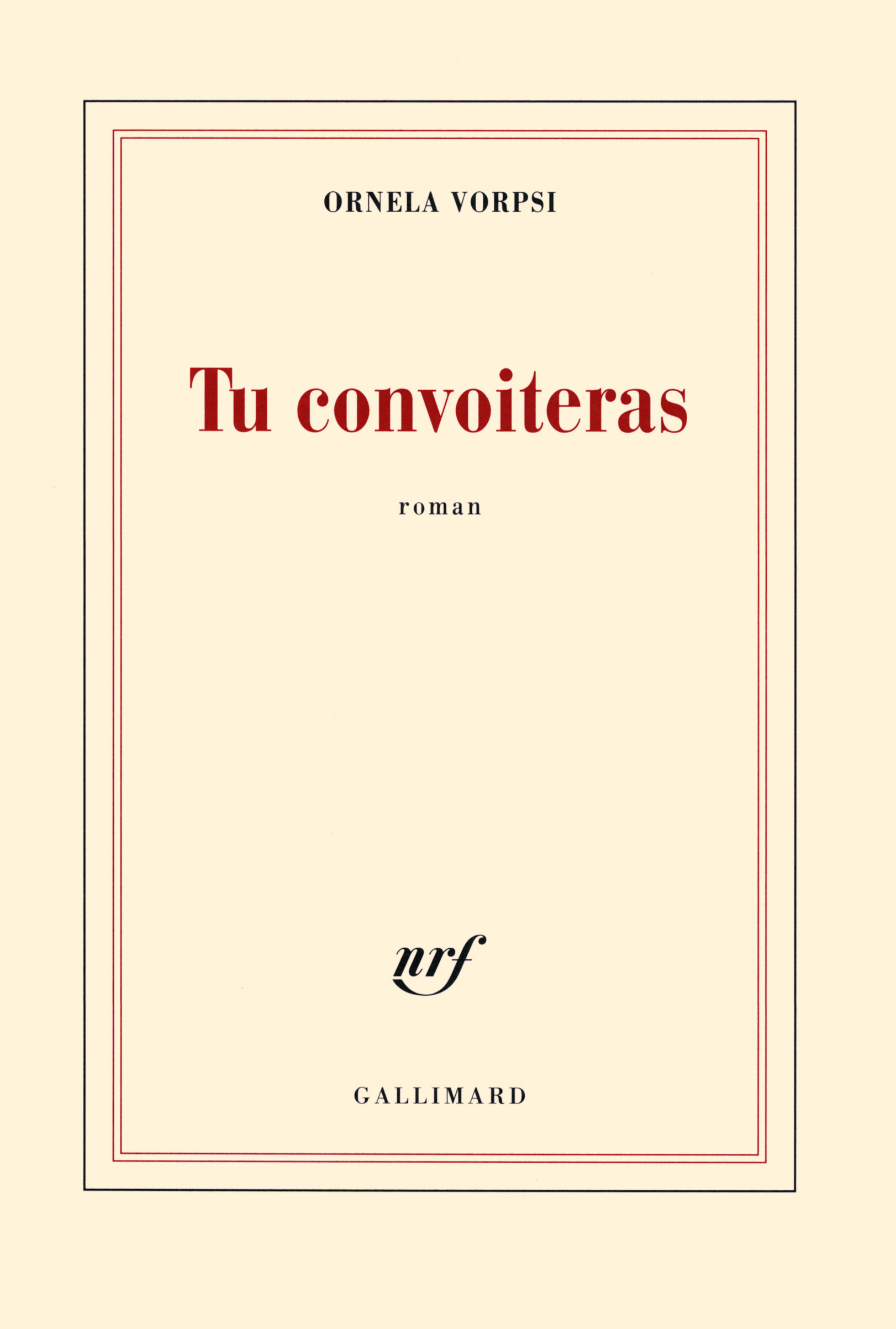 Tu convoiteras (9782070143832-front-cover)