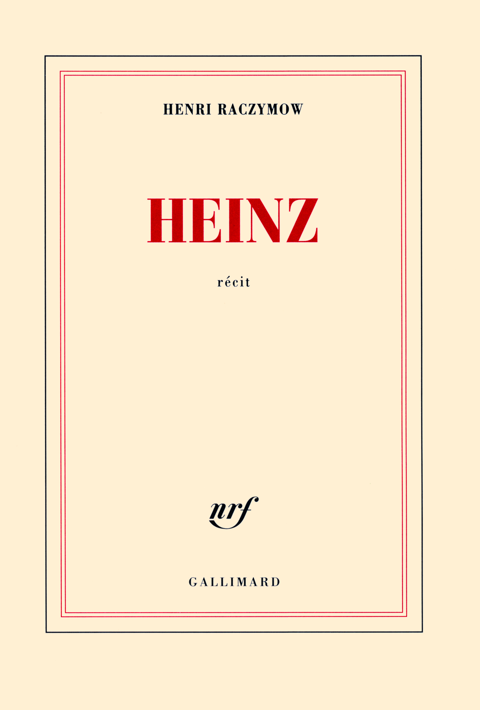 Heinz (9782070133611-front-cover)