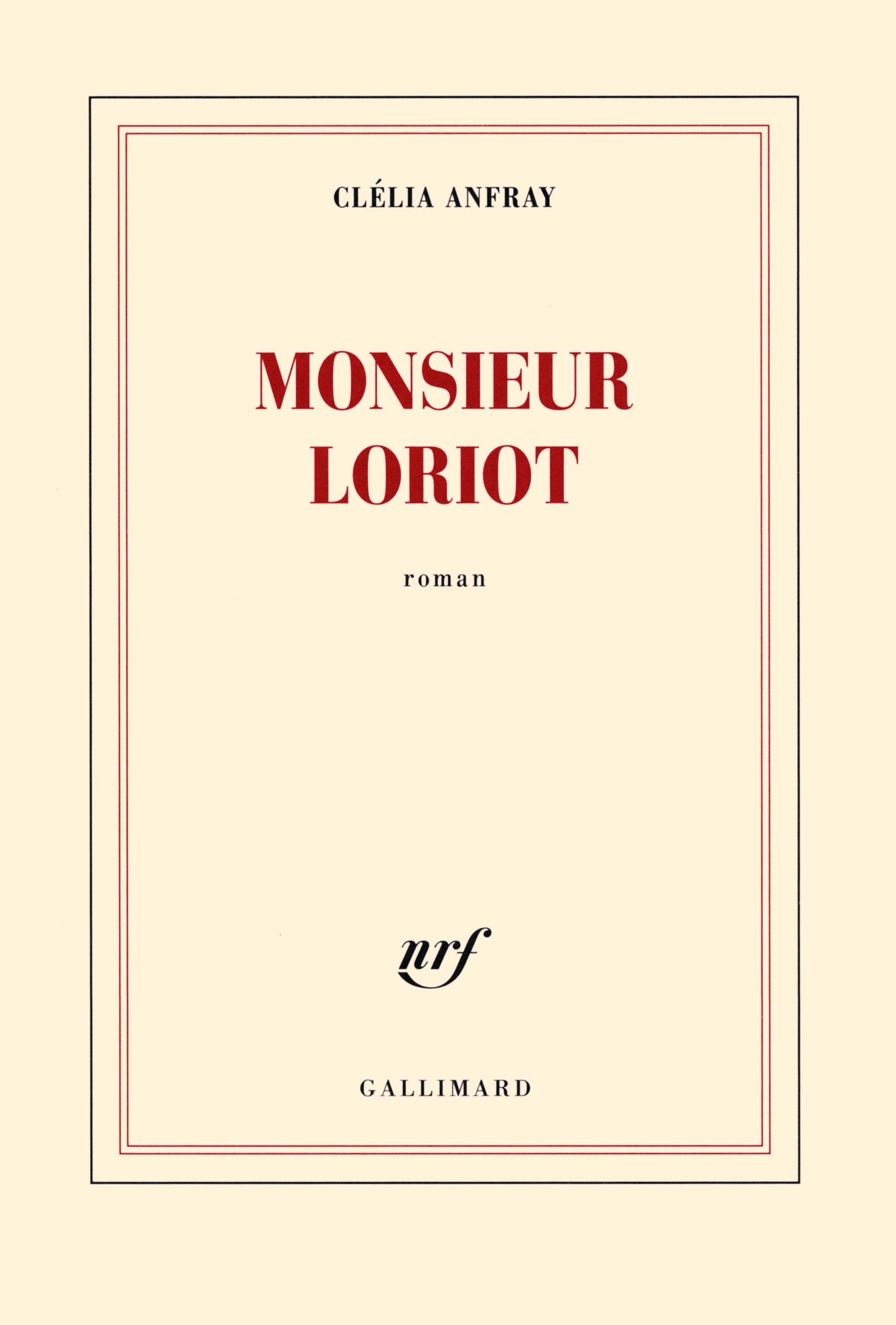 Monsieur Loriot (9782070144082-front-cover)