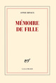 Mémoire de fille (9782070145973-front-cover)