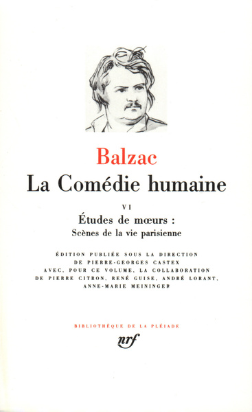 La Comédie humaine (9782070108503-front-cover)