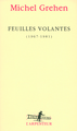 Feuilles volantes, (1967-1981) (9782070129416-front-cover)