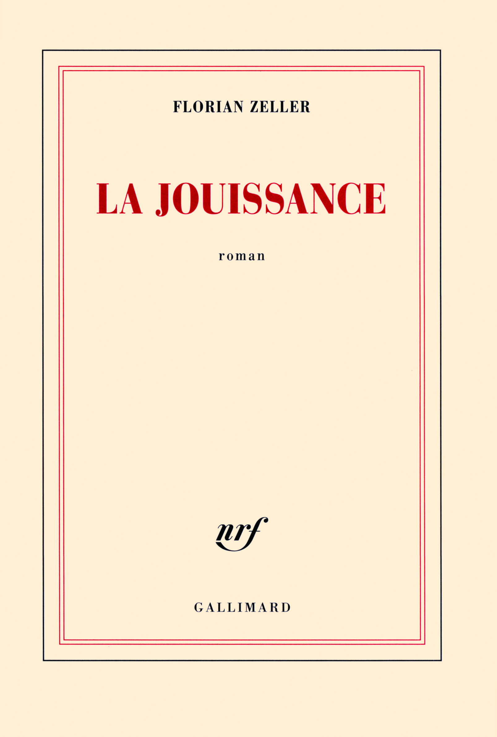 La jouissance, Un roman européen (9782070138418-front-cover)