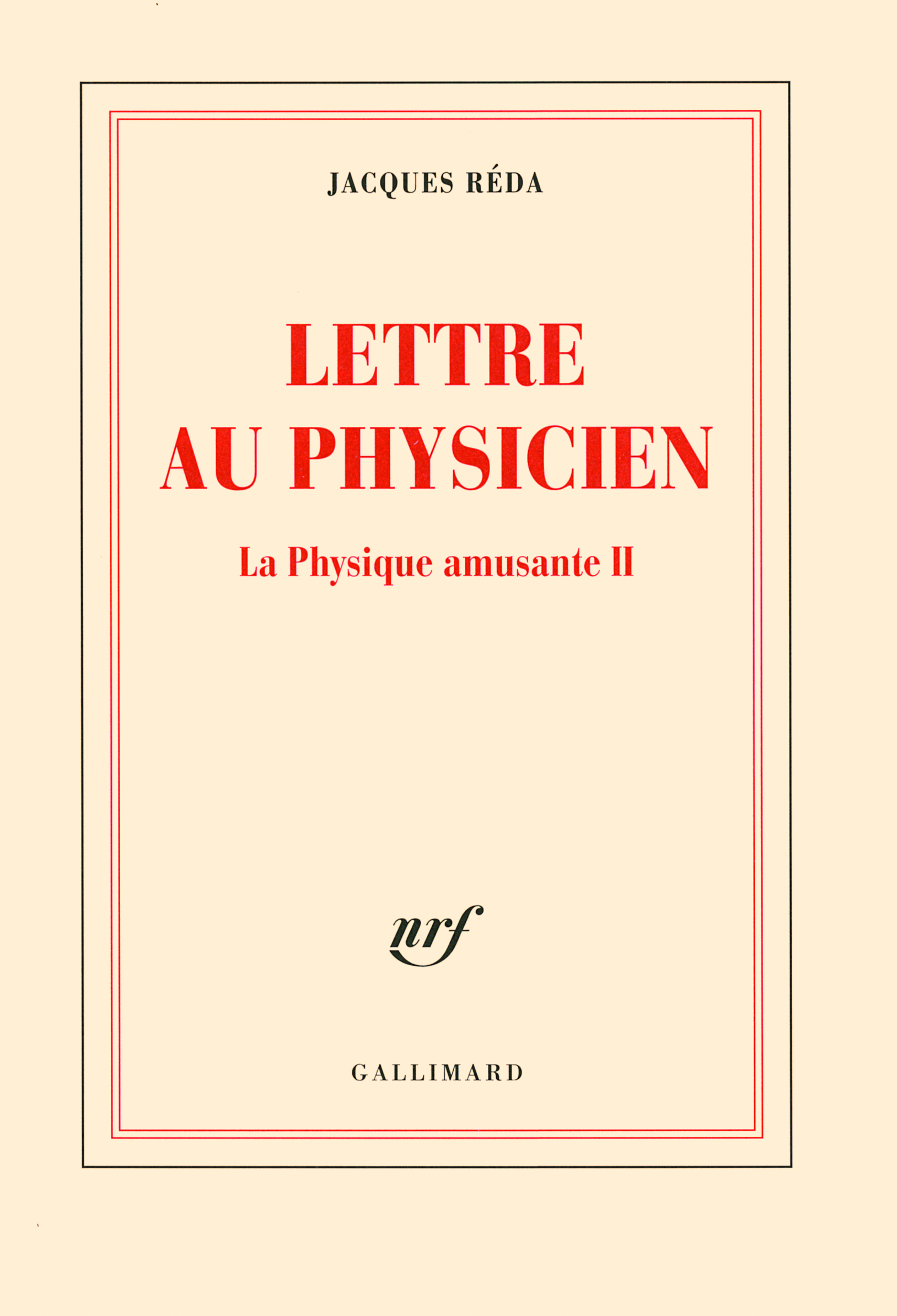 Lettre au Physicien (9782070135820-front-cover)