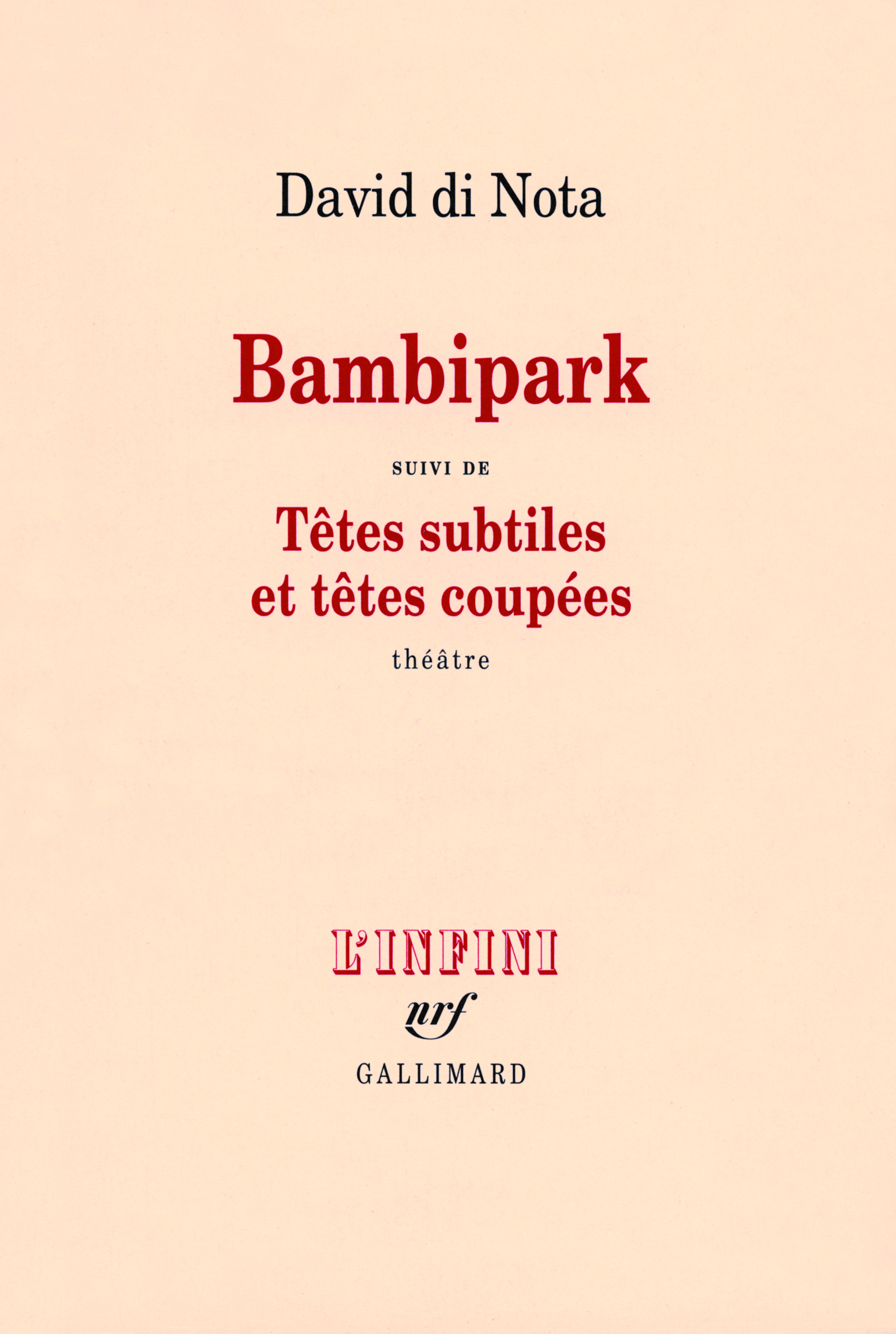 Bambipark/Têtes subtiles et têtes coupées, Une enquête (9782070123803-front-cover)