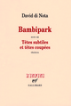 Bambipark/Têtes subtiles et têtes coupées, Une enquête (9782070123803-front-cover)