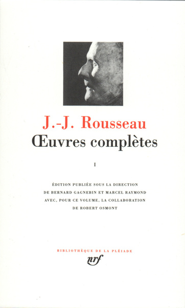 Œuvres complètes, Les Confessions - Autres textes autobiographiques (9782070104888-front-cover)
