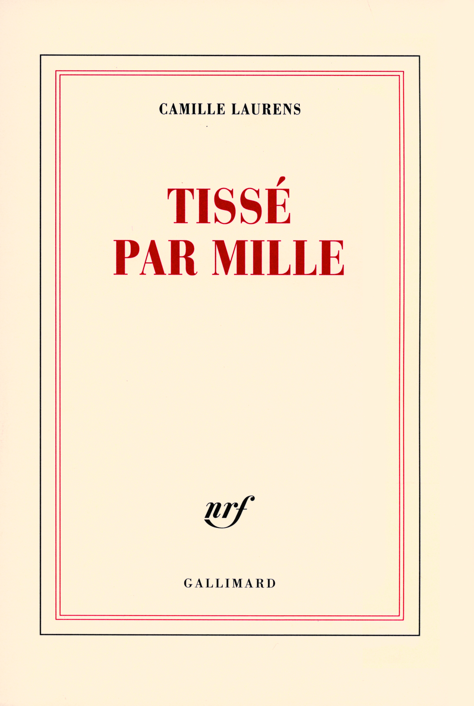 Tissé par mille (9782070119899-front-cover)