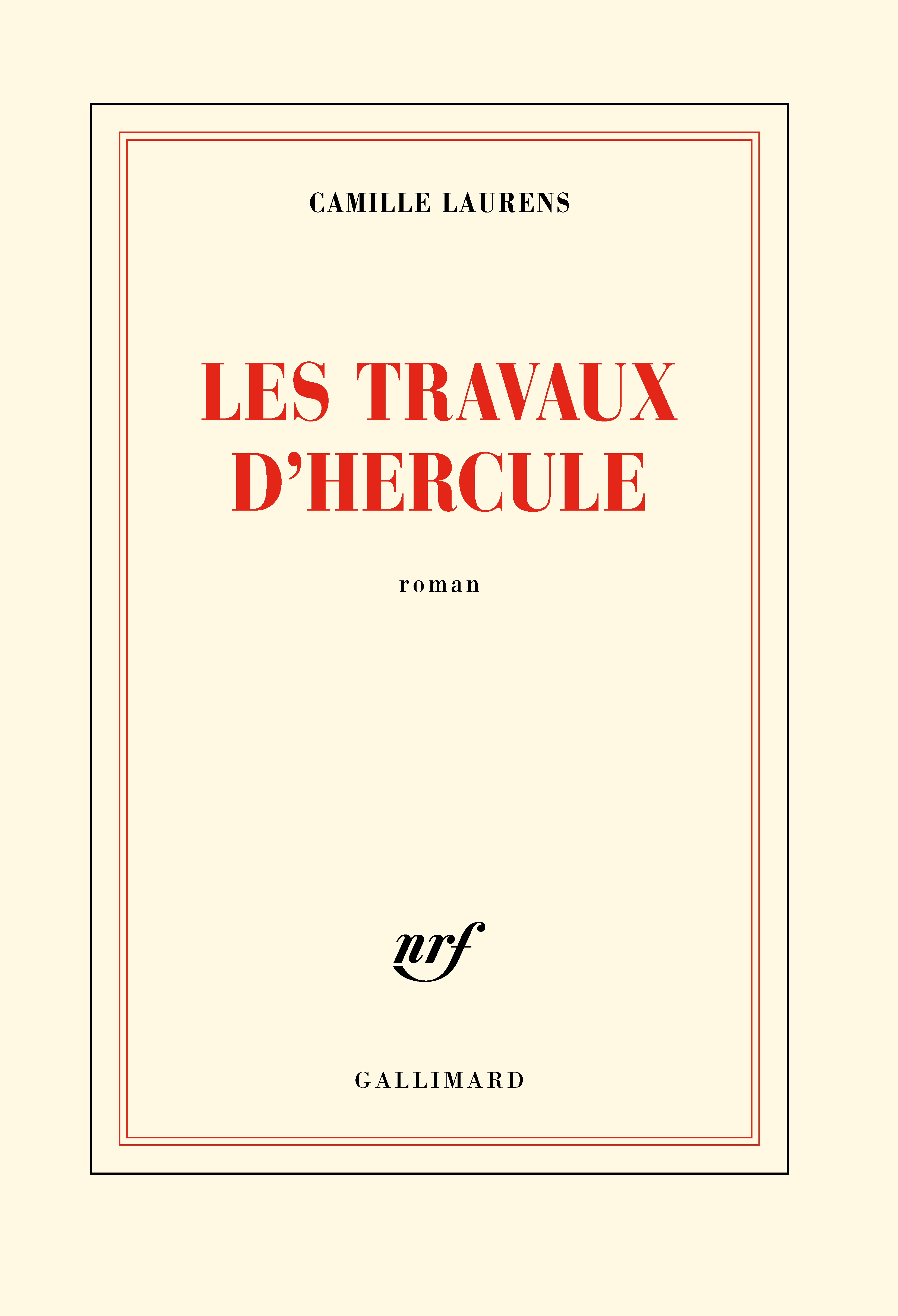 Les travaux d'Hercule (9782070138227-front-cover)