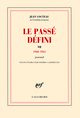 Le Passé défini, Journal-(1960-1961) (9782070138517-front-cover)