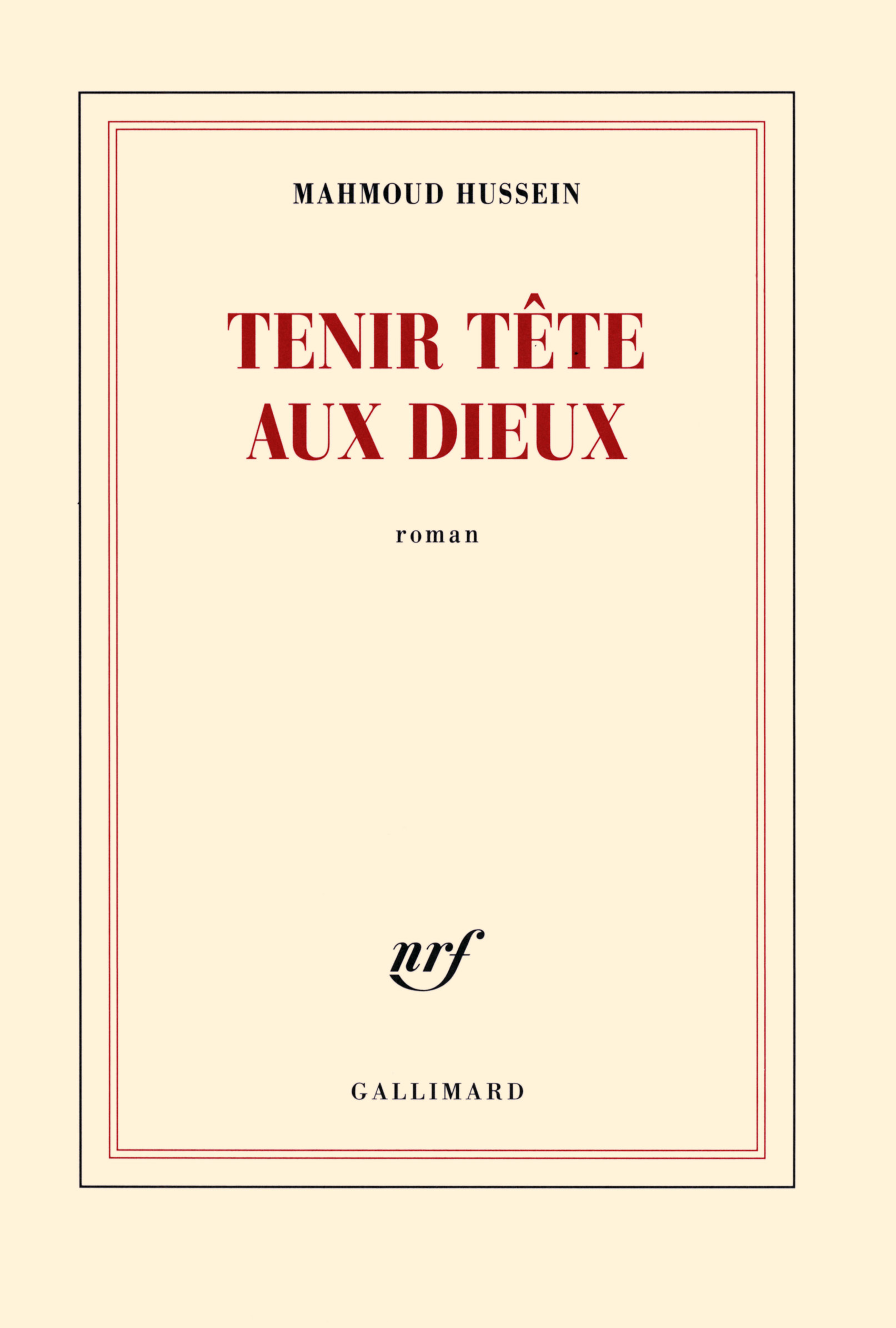 Tenir tête aux dieux (9782070179794-front-cover)