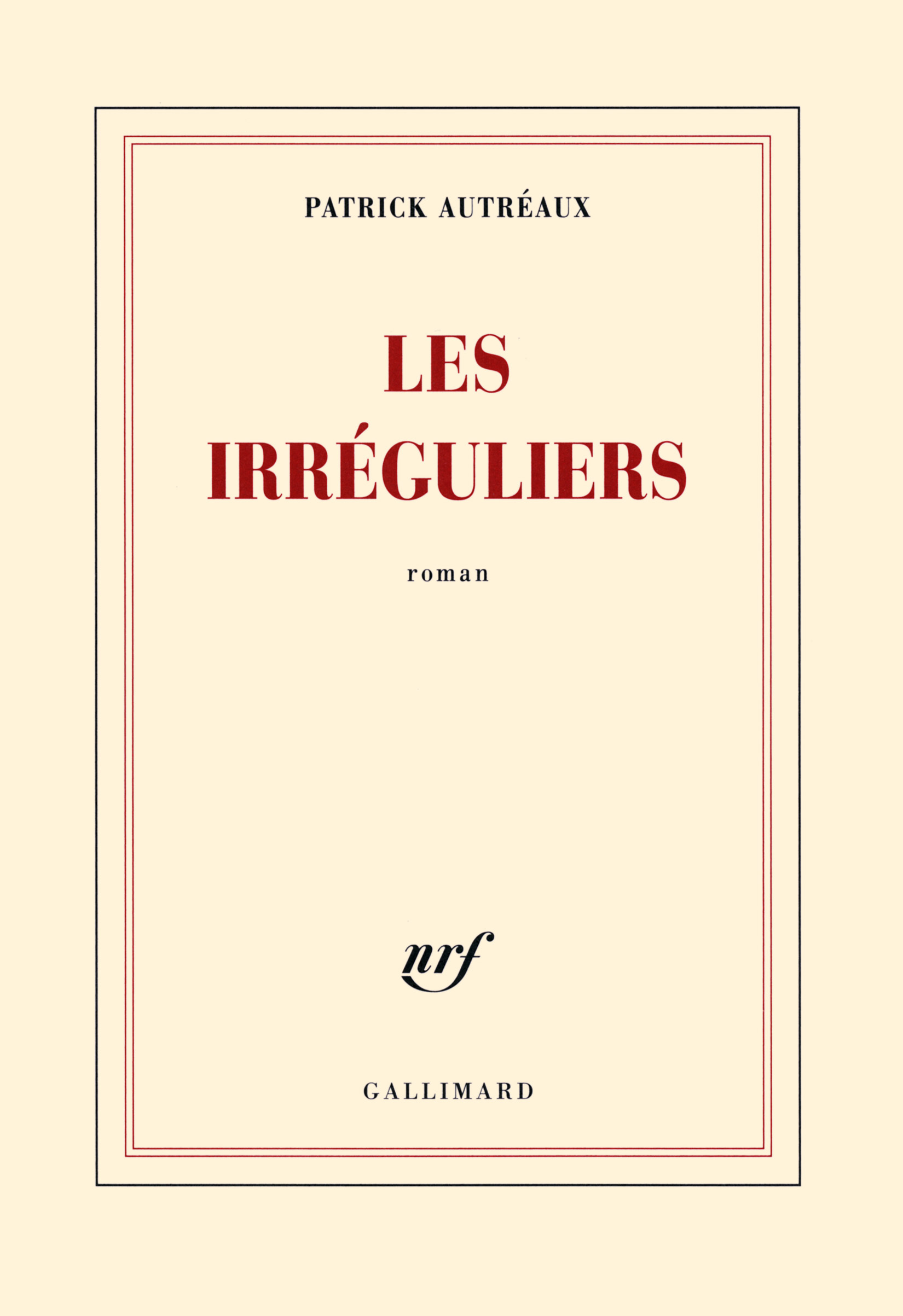 Les irréguliers (9782070147618-front-cover)