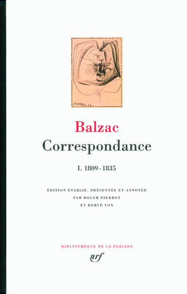 Correspondance, 1809-1835 (9782070118182-front-cover)