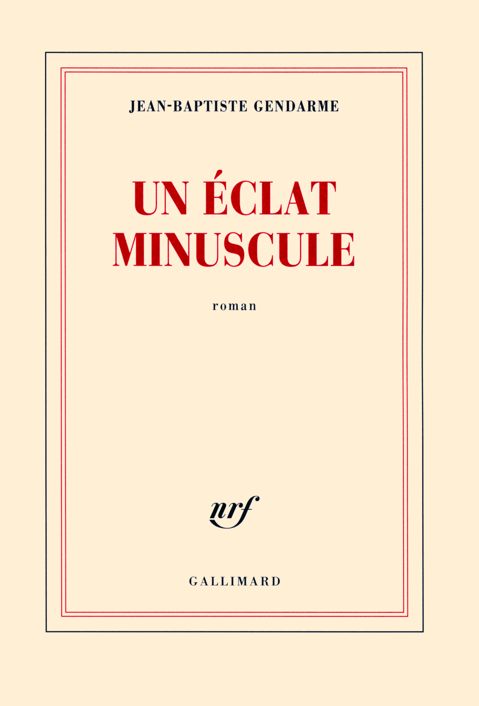 Un éclat minuscule (9782070136353-front-cover)