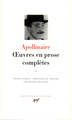 Œuvres en prose complètes (9782070108282-front-cover)