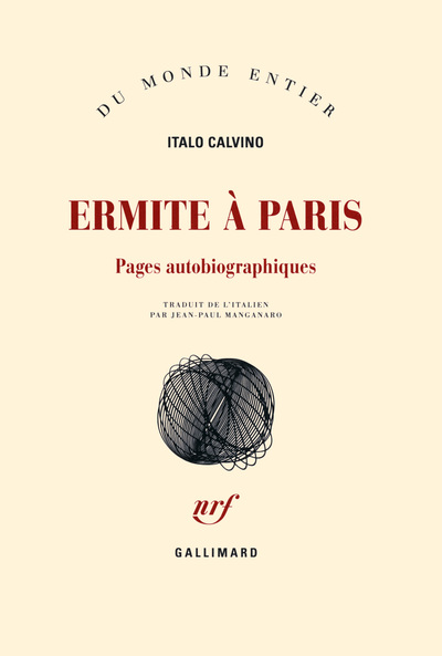 Ermite à Paris, Pages autobiographiques (9782070140022-front-cover)