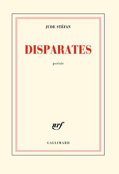 Disparates (9782070138845-front-cover)