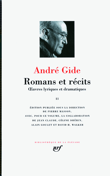 Romans et récits, Œuvres lyriques et dramatiques (9782070117802-front-cover)