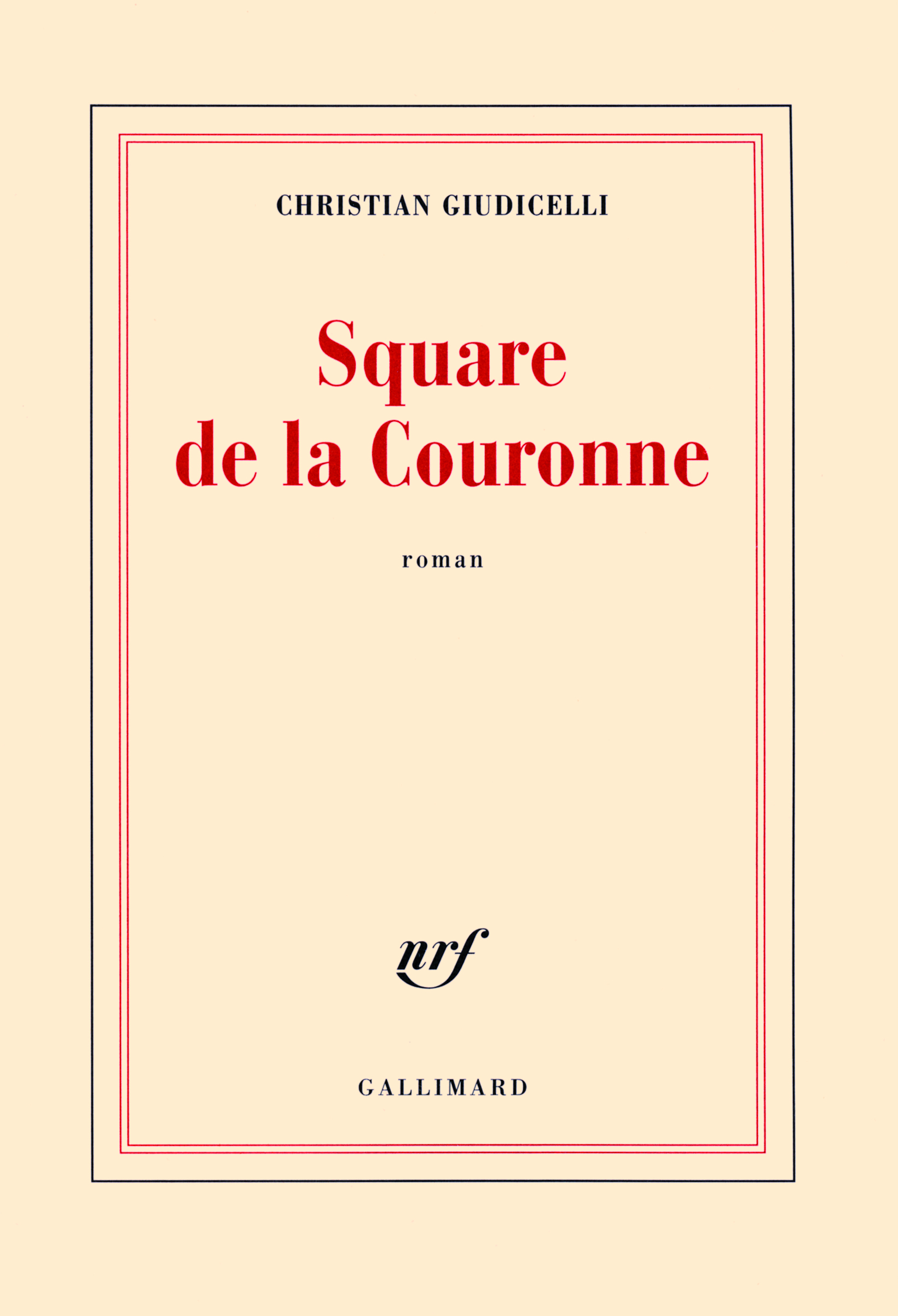 Square de la Couronne (9782070128303-front-cover)