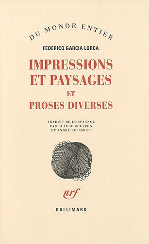 Impressions et paysages - Proses diverses (9782070128136-front-cover)