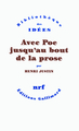 Avec Poe jusqu'au bout de la prose (9782070124176-front-cover)