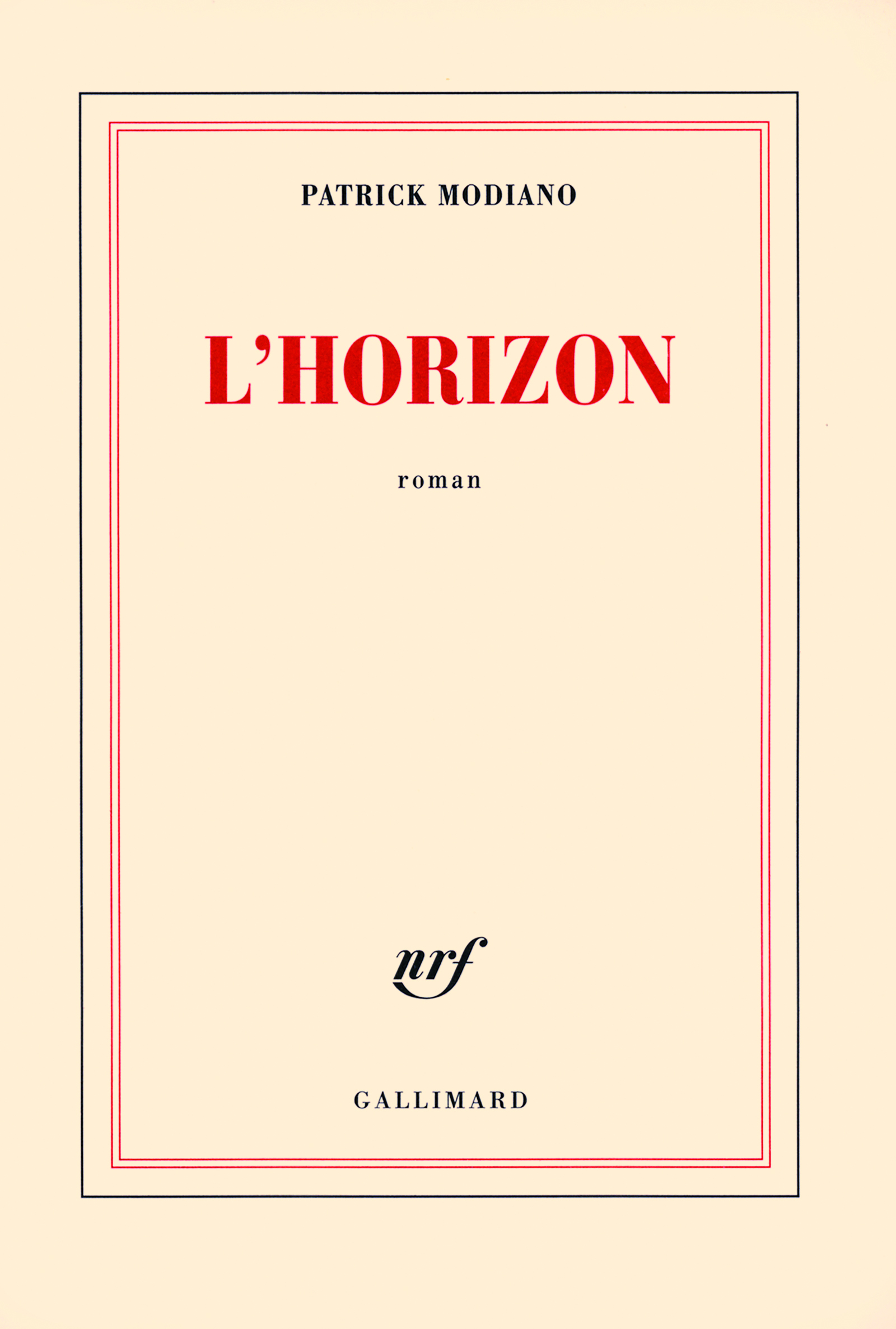 L'horizon (9782070128471-front-cover)