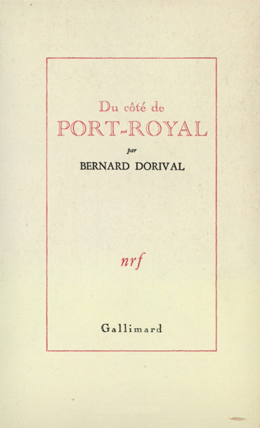 Du côté de Port-Royal (9782070165018-front-cover)