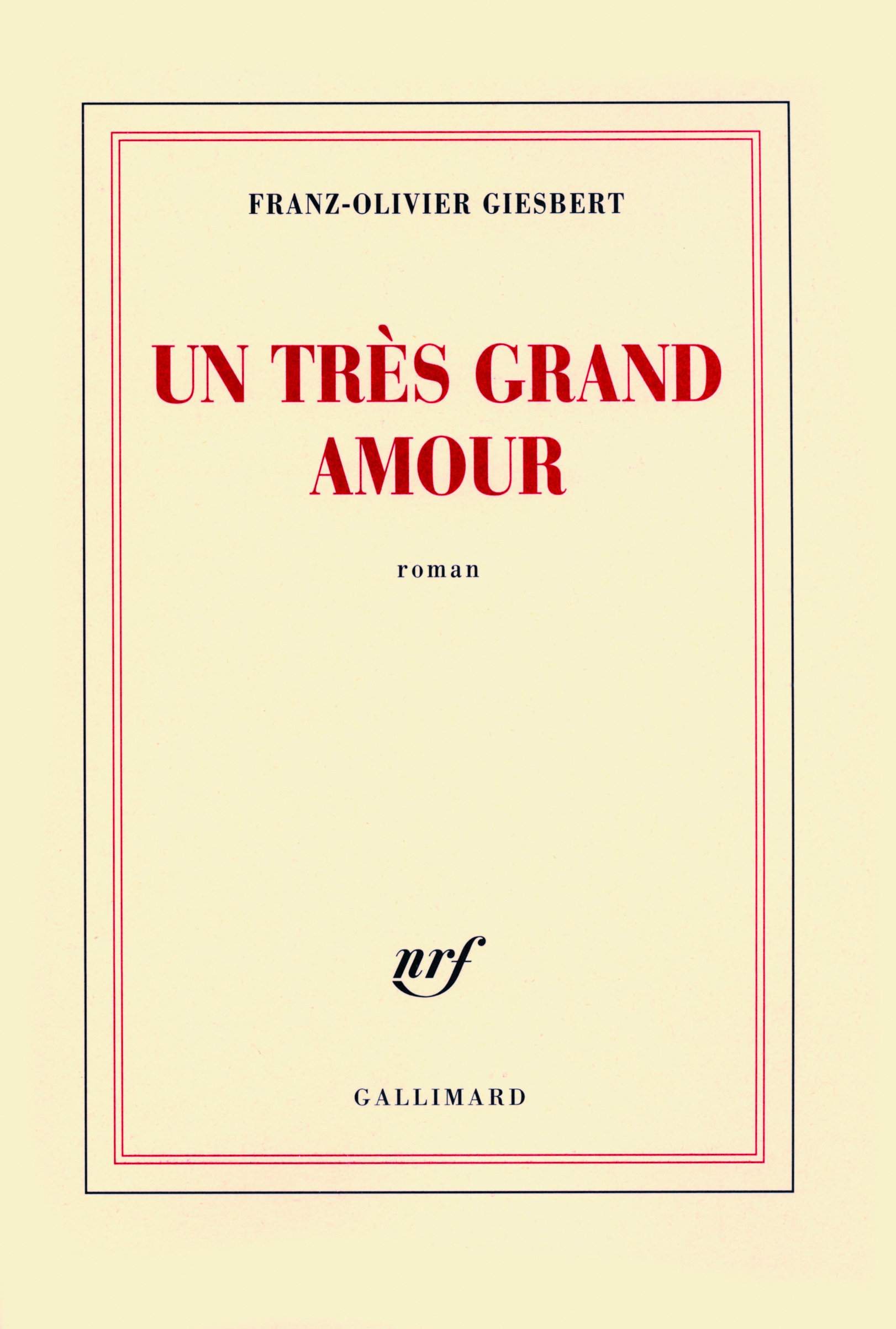 Un très grand amour (9782070128198-front-cover)