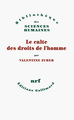 Le culte des droits de l'homme (9782070142507-front-cover)