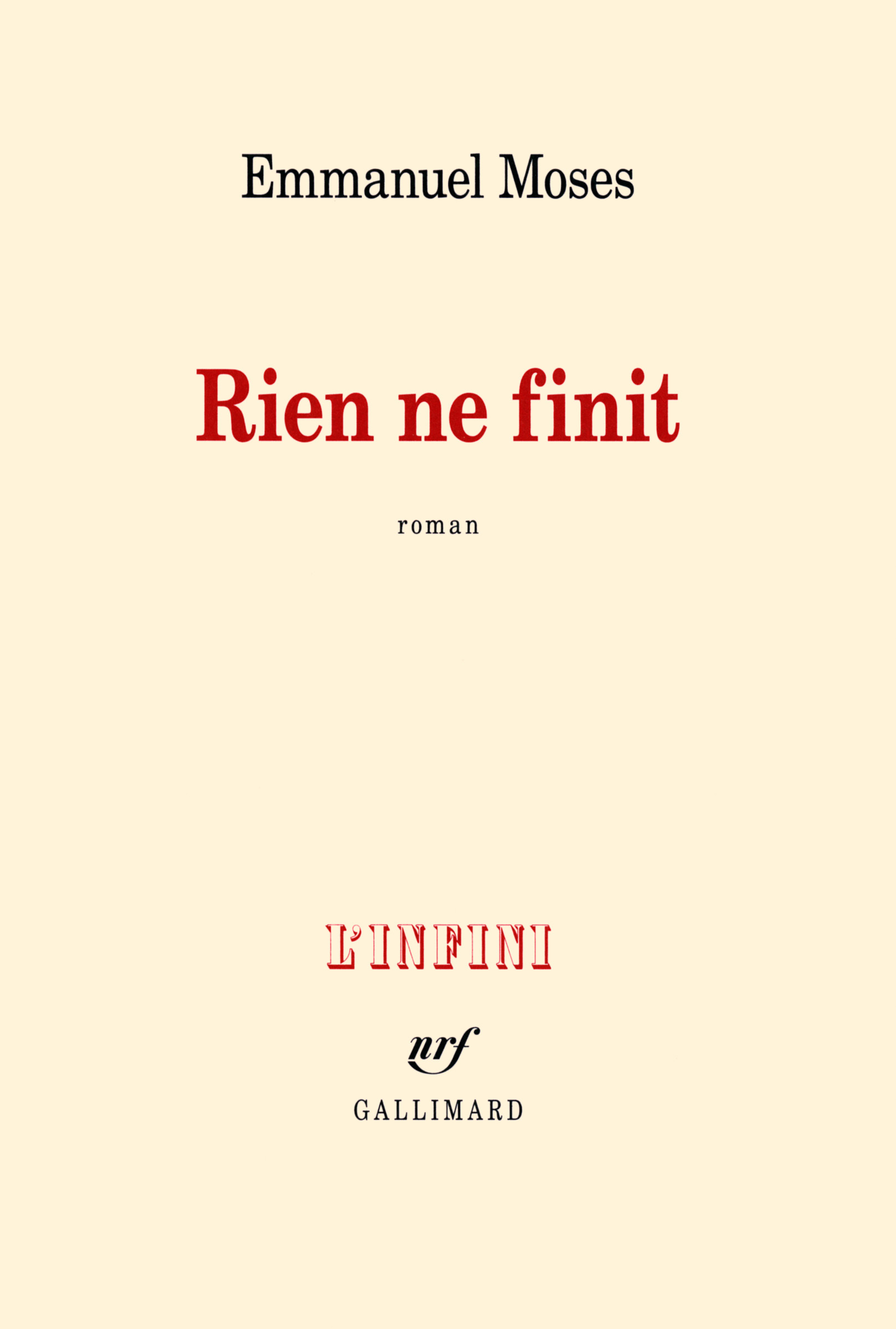 Rien ne finit (9782070144501-front-cover)