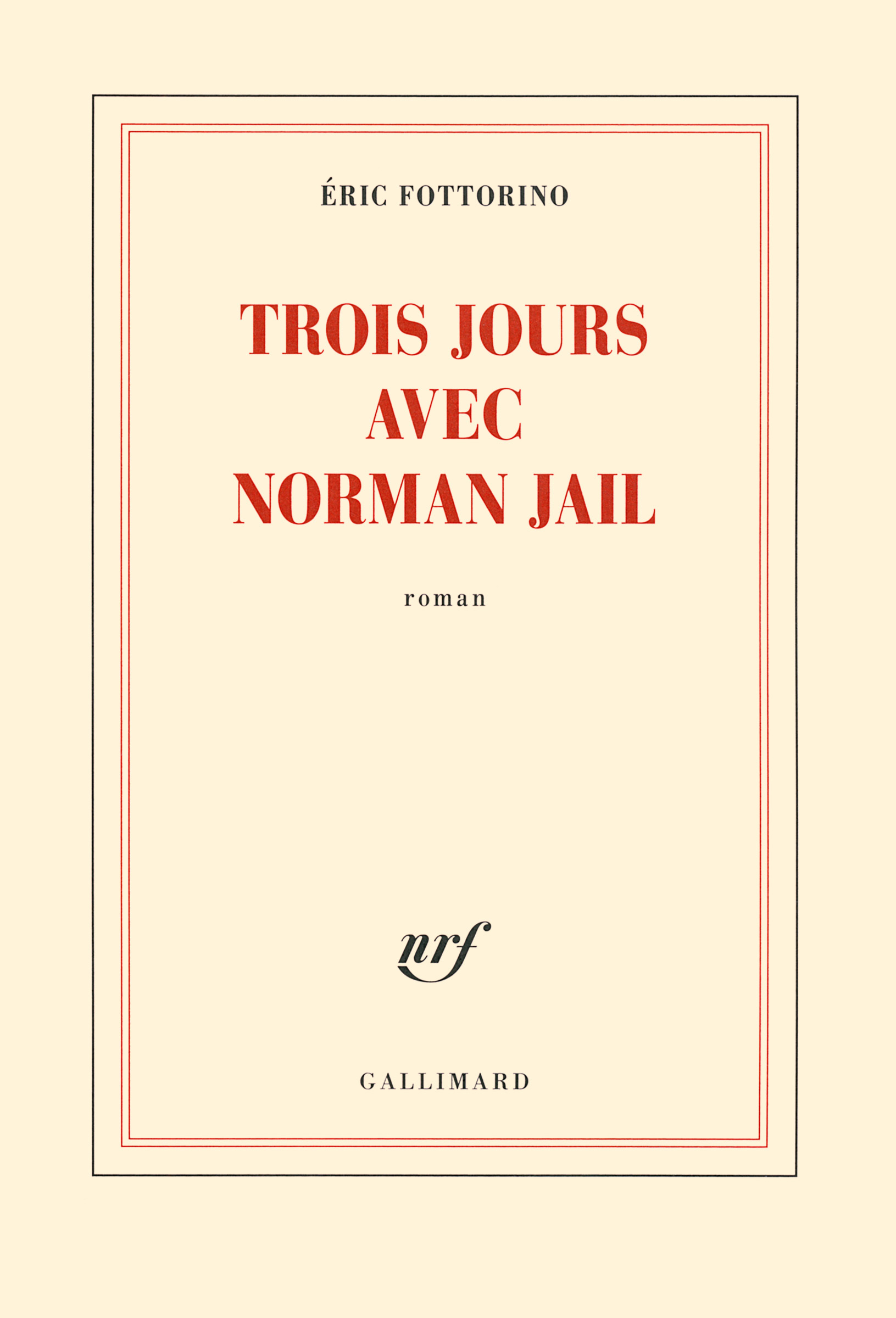 Trois jours avec Norman Jail (9782070141111-front-cover)