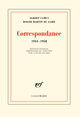 Correspondance, (1944-1958) (9782070139255-front-cover)