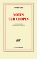 Notes sur Chopin (9782070129430-front-cover)