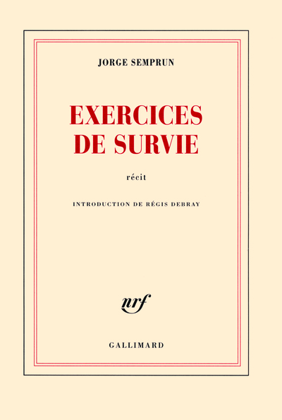 Exercices de survie (9782070139002-front-cover)