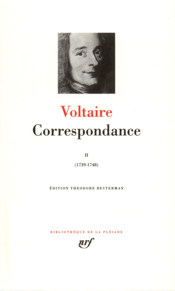 Correspondance, Janvier 1739 - Décembre 1748 (9782070109296-front-cover)