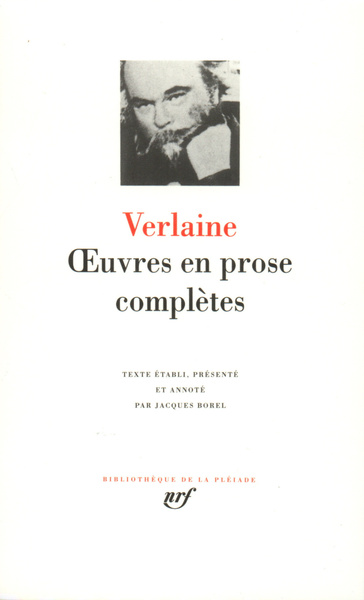 Œuvres en prose complètes (9782070106981-front-cover)