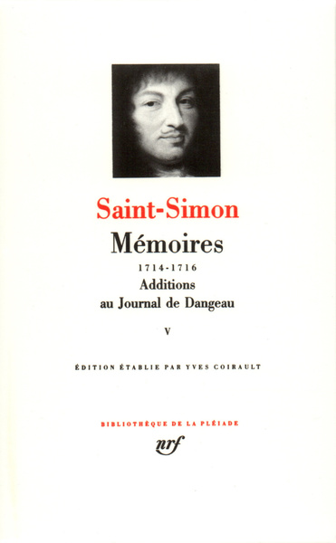 Mémoires / Additions au Journal de Dangeau (9782070110124-front-cover)
