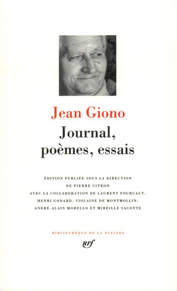 Journal - Poèmes - Essais (9782070113750-front-cover)